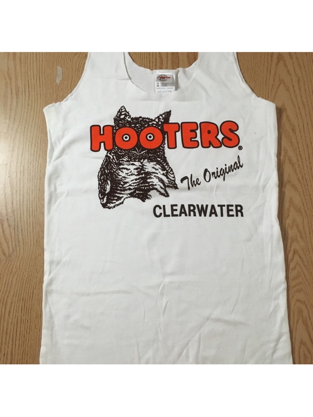 New Hooters Girl Uniform Tank From the Original Hooters in Clearwater Florida XS
